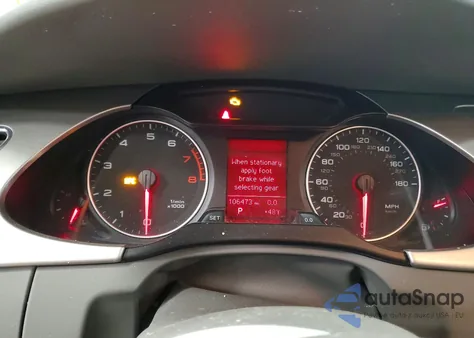 2010 Audi A4 Premium Plus z USA, uszkodzony, nr VIN WAUFFAFL3AN026657